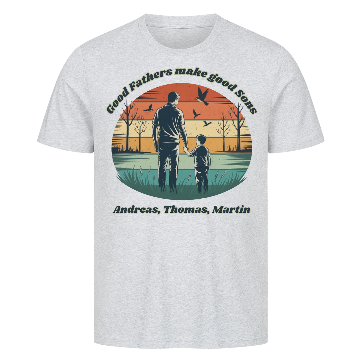Personalisiert - Good Fathers - Premium T-Shirt
