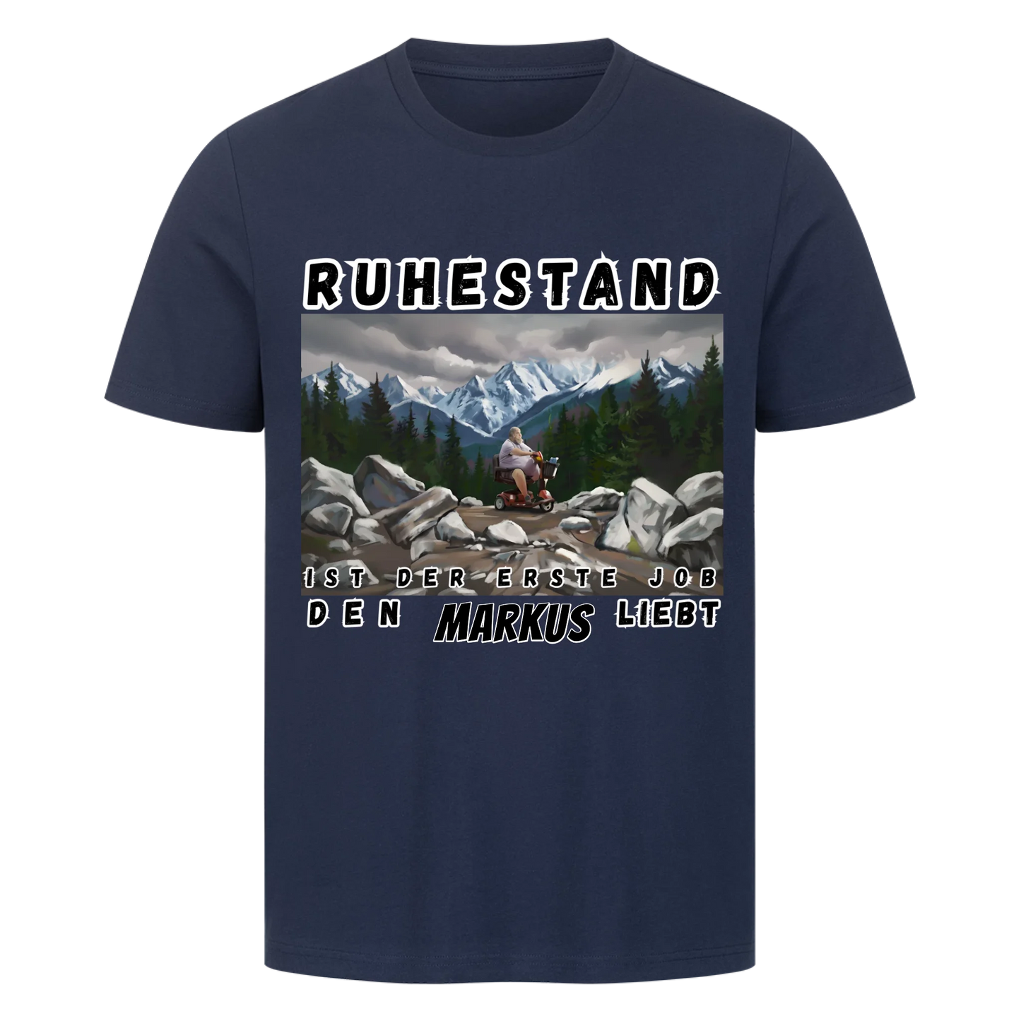 Personalisiert - Ruhestand - Premium T-Shirt