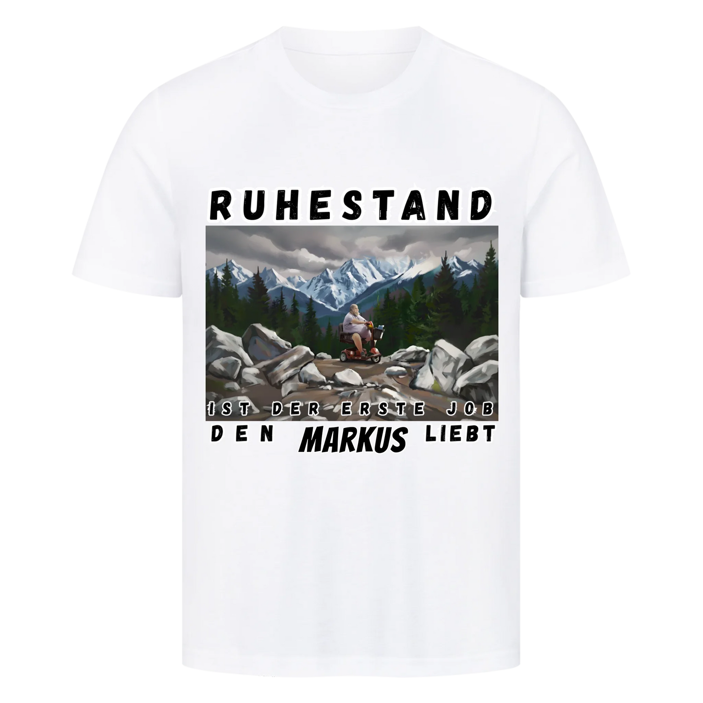 Personalisiert - Ruhestand - Premium T-Shirt
