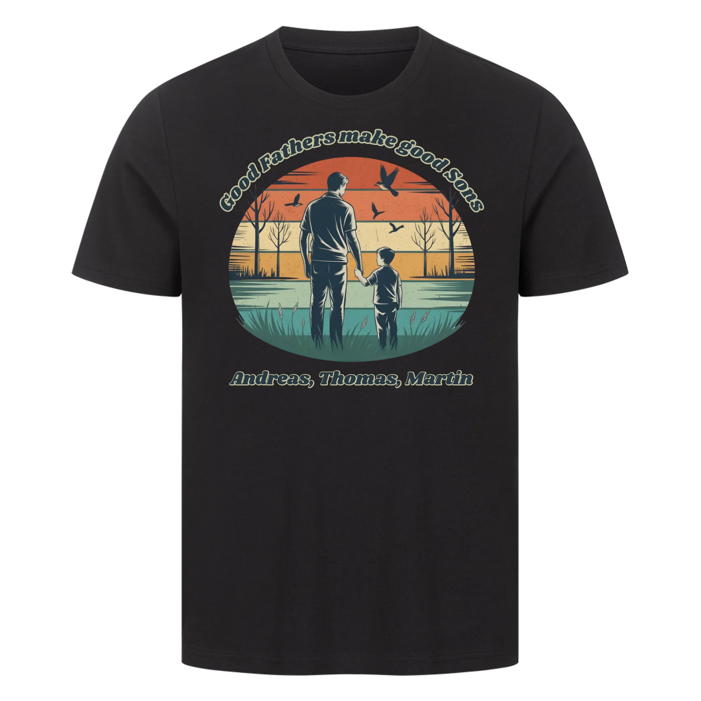 Personalisiert - Good Fathers - Premium T-Shirt