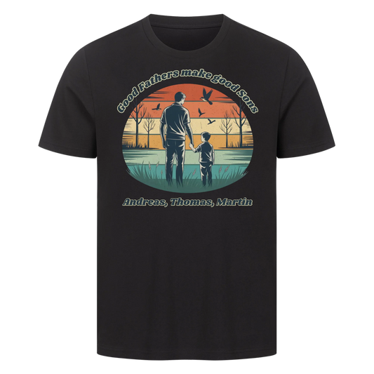 Personalisiert - Good Fathers - Premium T-Shirt