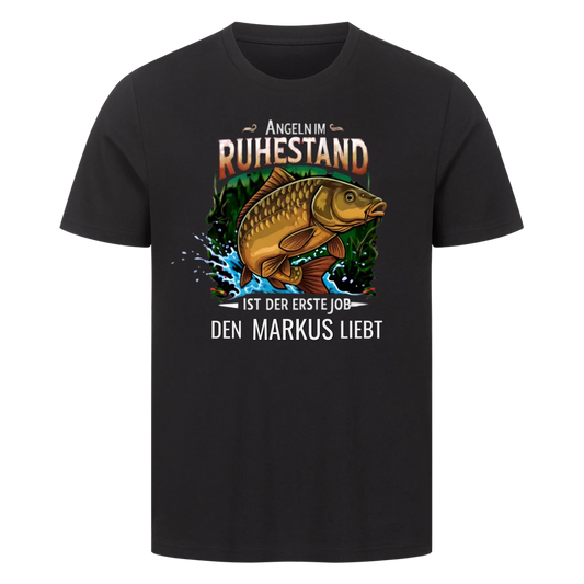 Personalisiert - Ruhestand Angeln - Premium T-Shirt