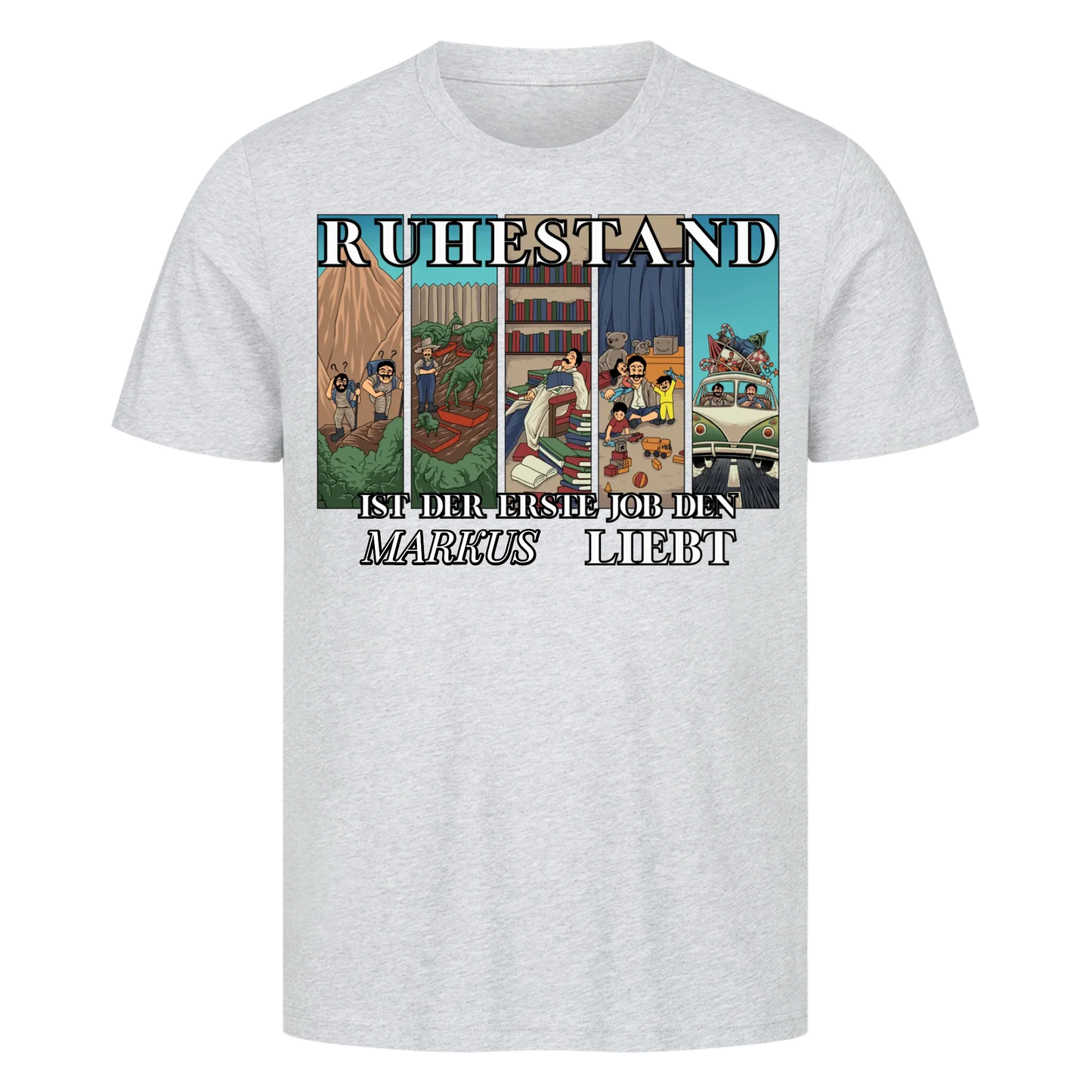 Personalisierbar - Ruhestand - Unisex Premium T-Shirt