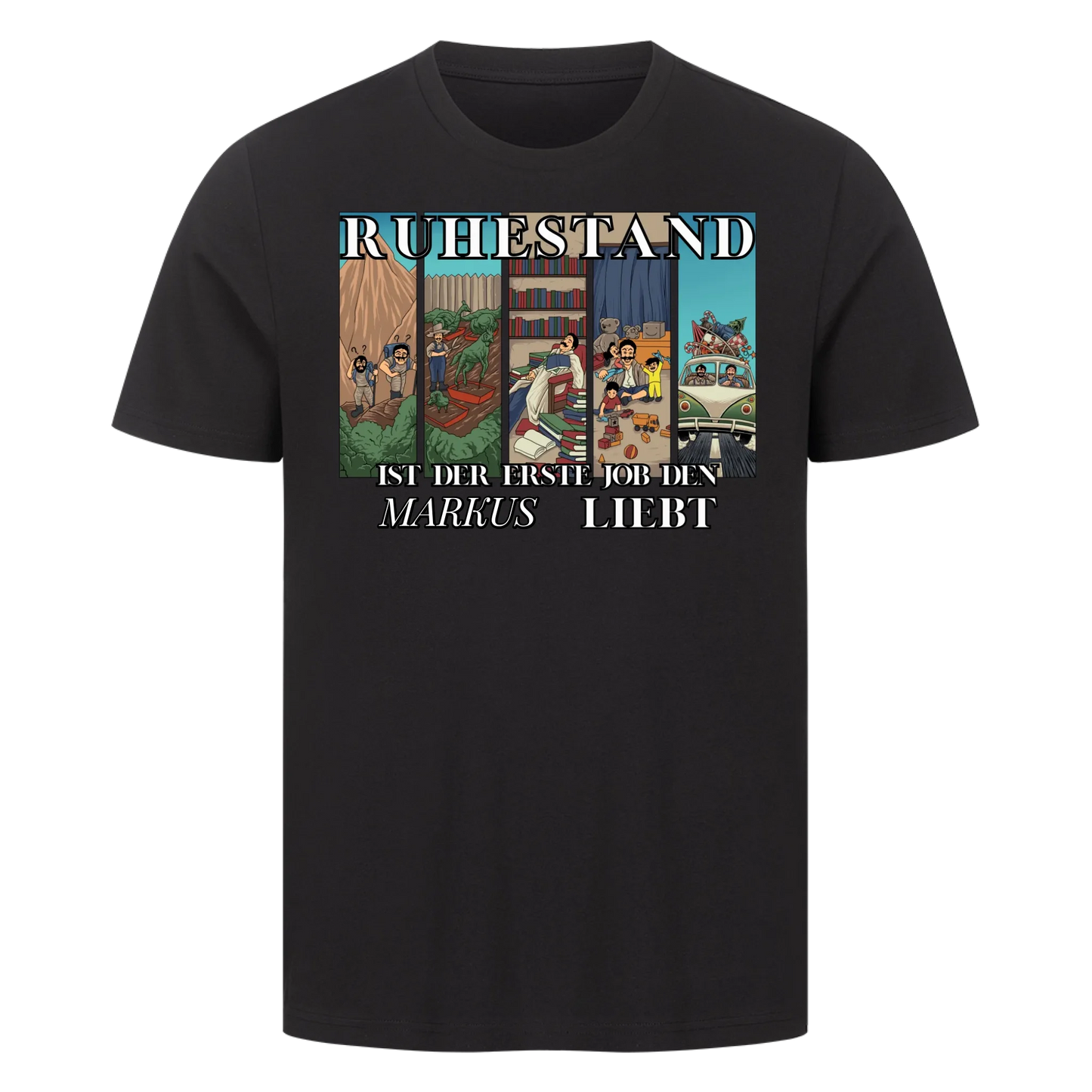 Personalisierbar - Ruhestand - Unisex Premium T-Shirt
