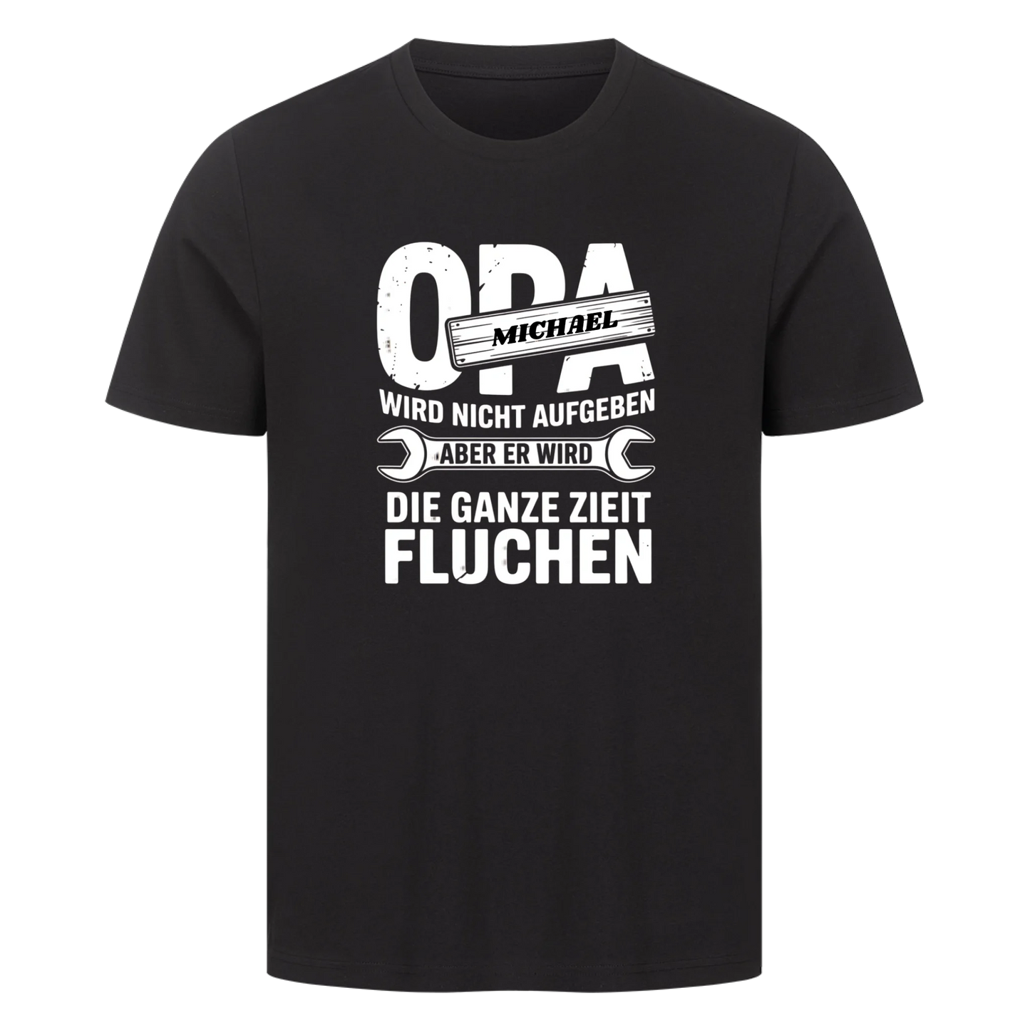 Personalisierbar - nicht Aufgeben - Unisex Premium T-Shirt