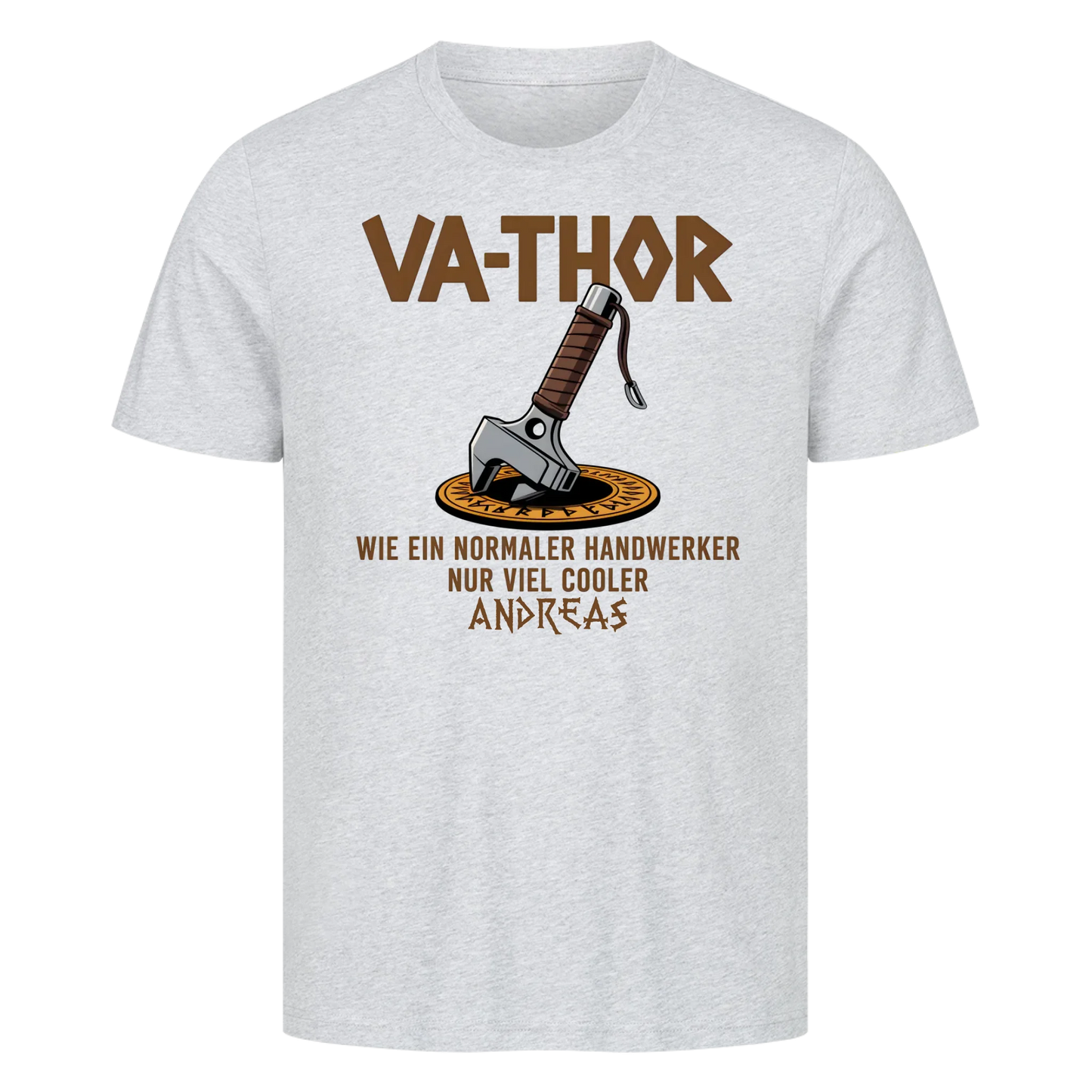 Personalisierbar - Va-Thor Handwerker - Unisex Premium T-Shirt