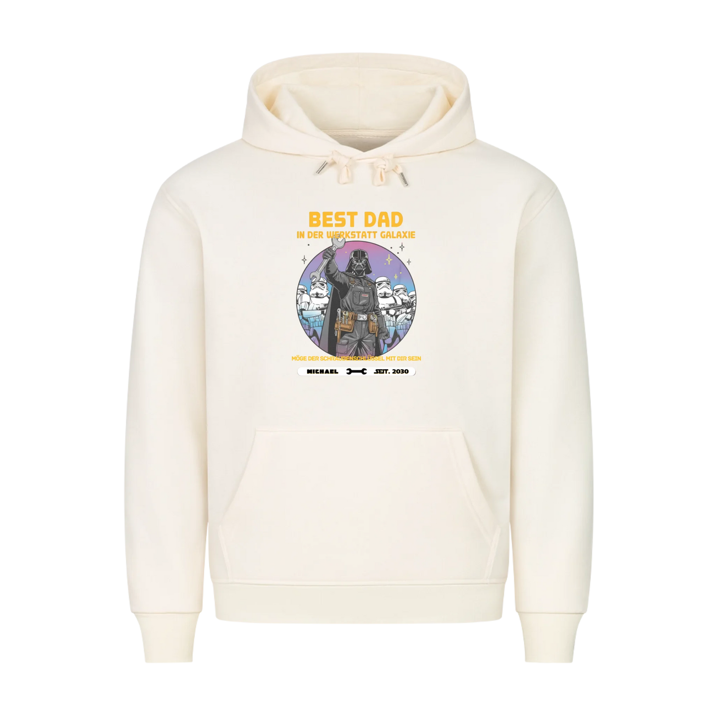 Personalisierbar - Best Dad in der Werkstatt - Unisex Premium T-Shirt