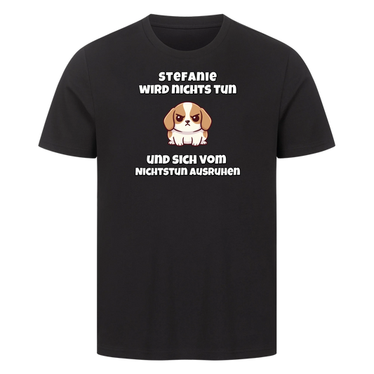 Personalisierbar - Nichts tun - Unisex Premium T-Shirt