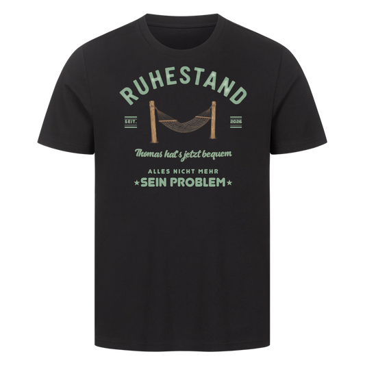Personalisierbar - Ruhestand nicht mehr sein Problem - Unisex Premium T-Shirt