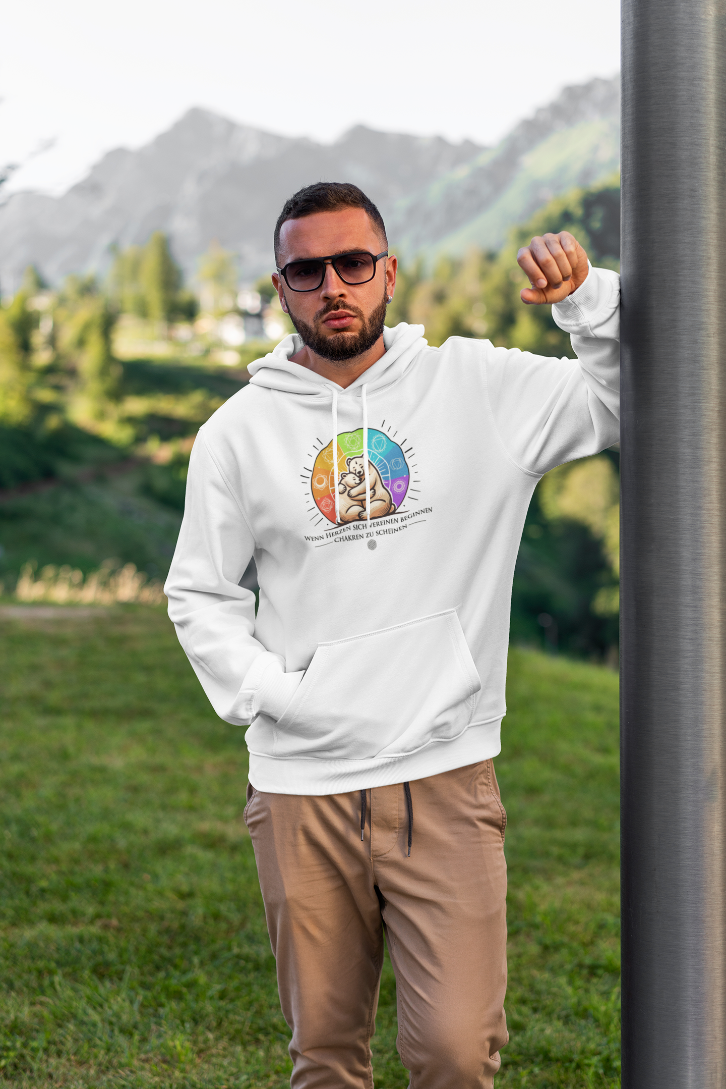 Chackra Bären - HigherBlanks Premium Hoodie