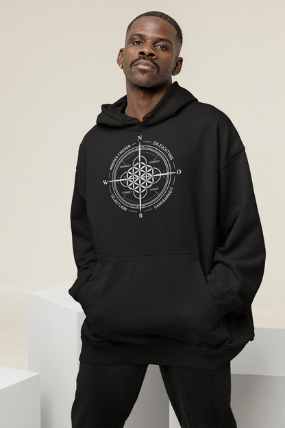 Light Compass of Clarity - VACANCY Oversized Hoodie